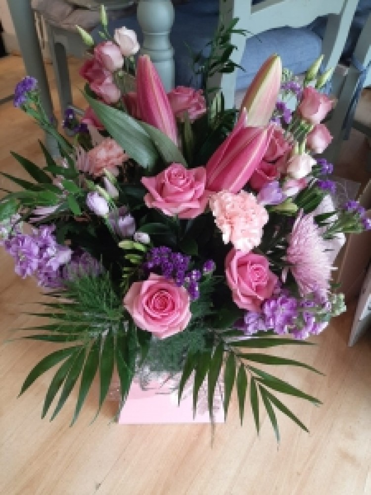 Pink and Lilac Bouquet 1
